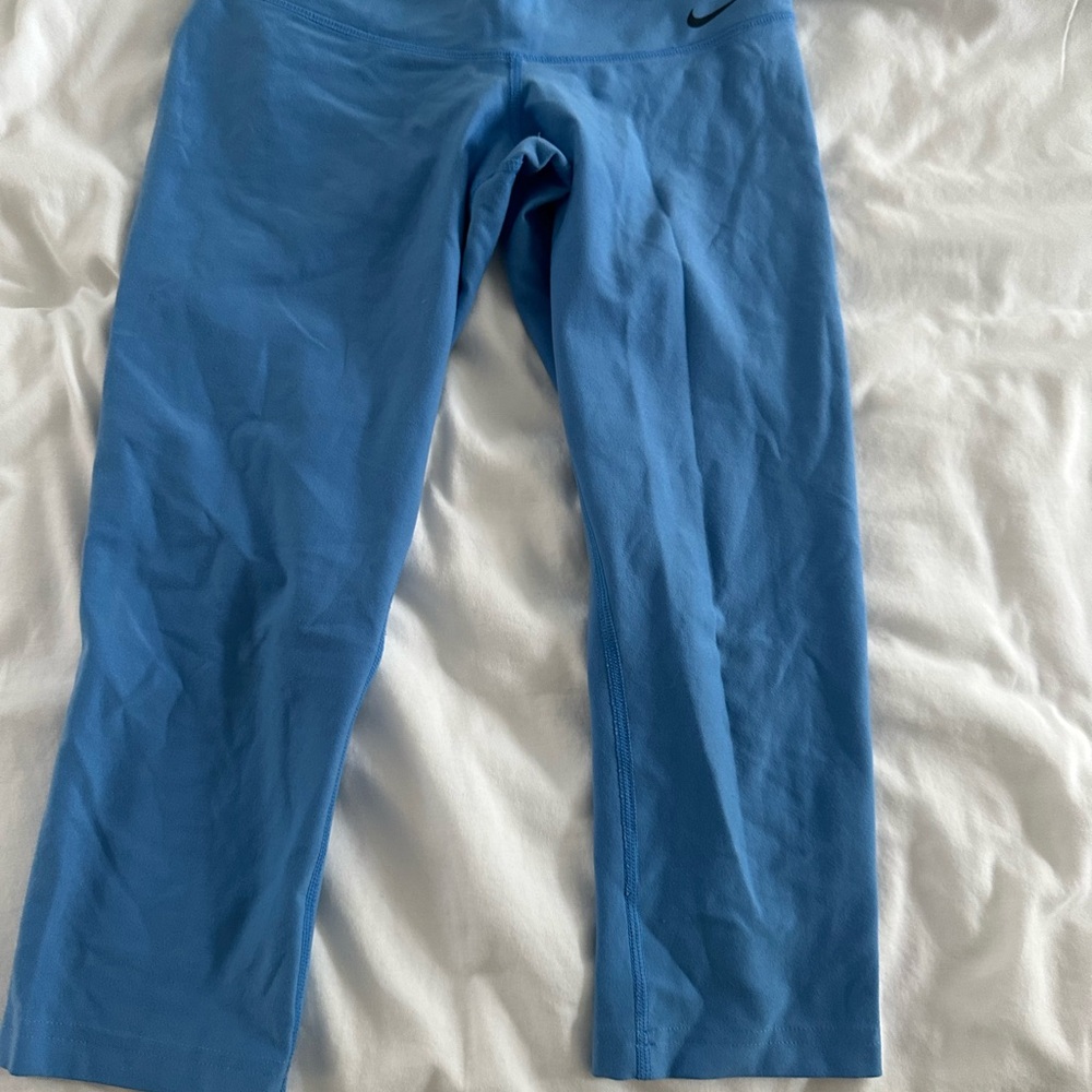 Nike crop Blue Leggings